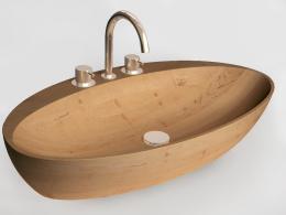 wooden basin Genua